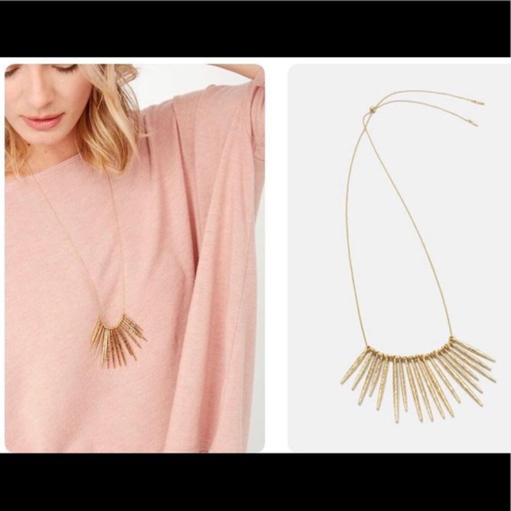 Stella & Dot Kari Fringe Necklace